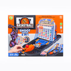 1298 BASKETBALL SHOOTING GAME 6IN1 IR Default Title - MamasJan Toys