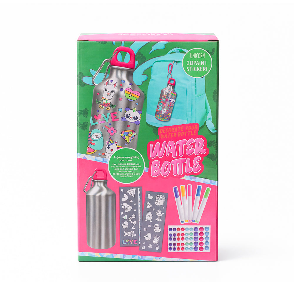 JX20431A 3D PAINT WATER BOTTLE IR Default Title - MamasJan Toys