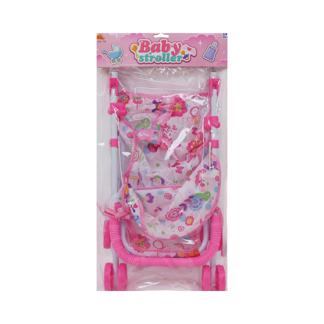 6611F BABY DOLL STROLLER IR Default Title - MamasJan Toys