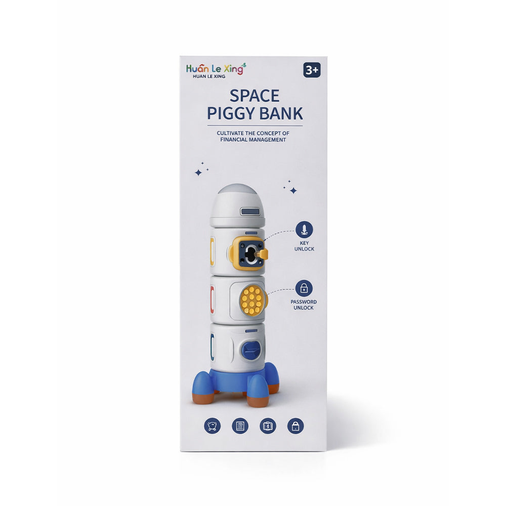 70491/997-80A MONEY SAVING BANK SPACE IR Default Title - MamasJan Toys
