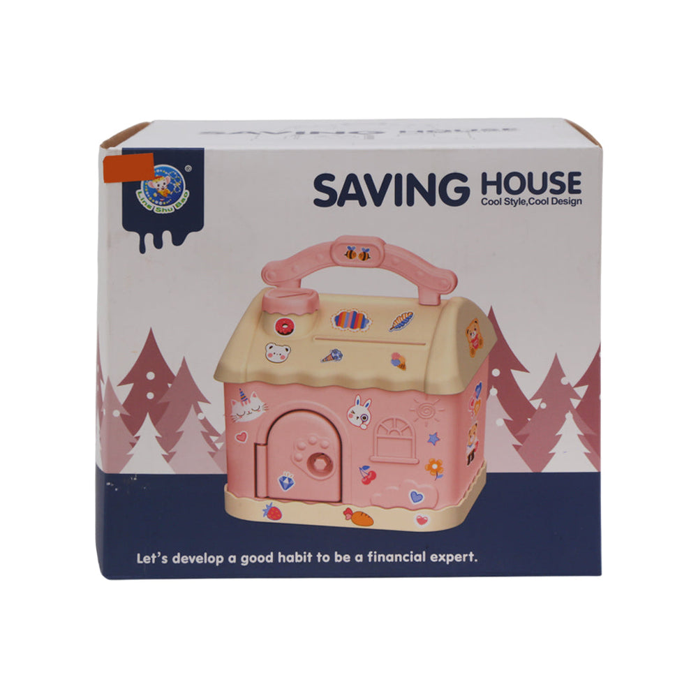 014631-1/LSB6808 MONEY SAVING BANK HOUSE IR Default Title - MamasJan Toys