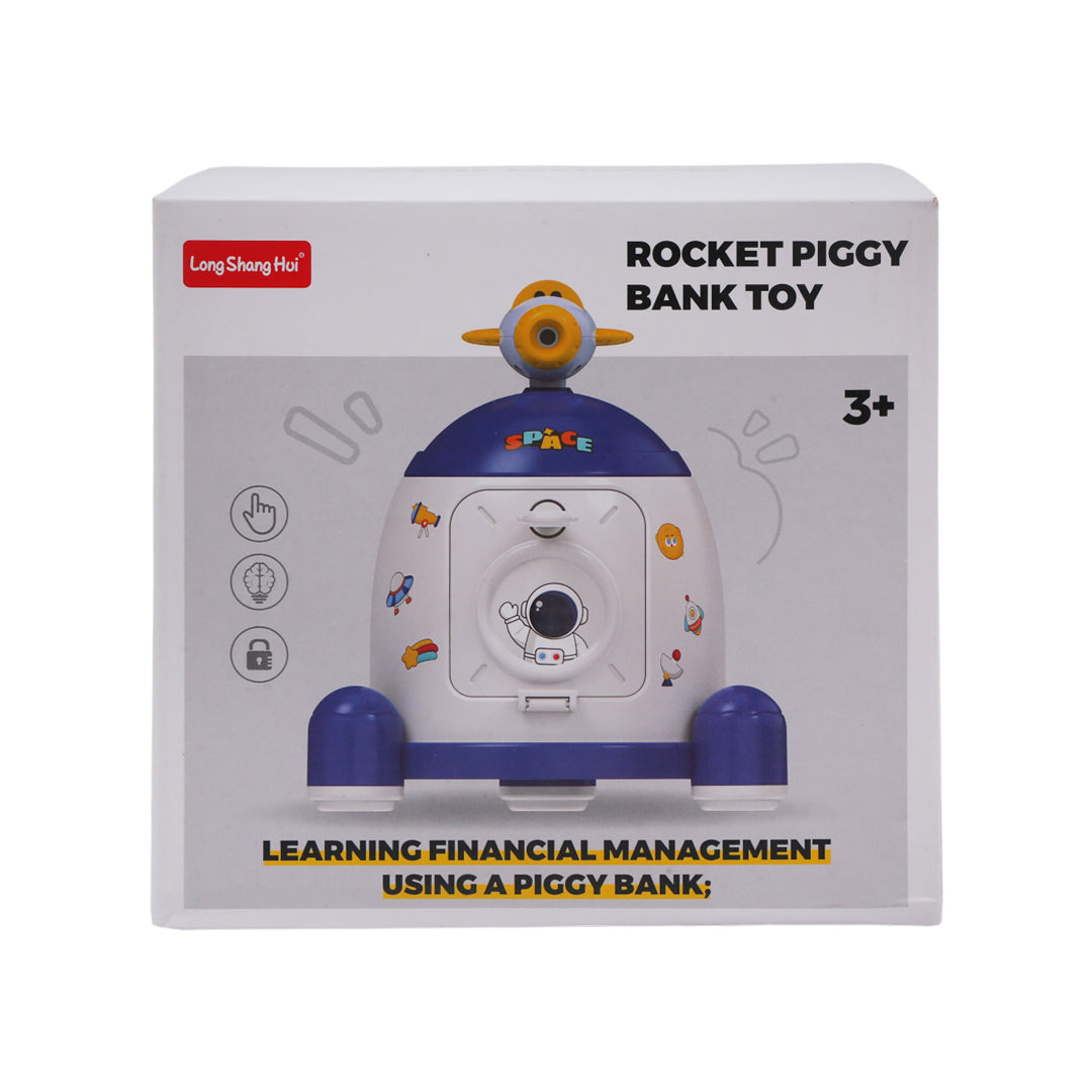 018847 MONEY SAVING BANK ROCKET IR Default Title - MamasJan Toys
