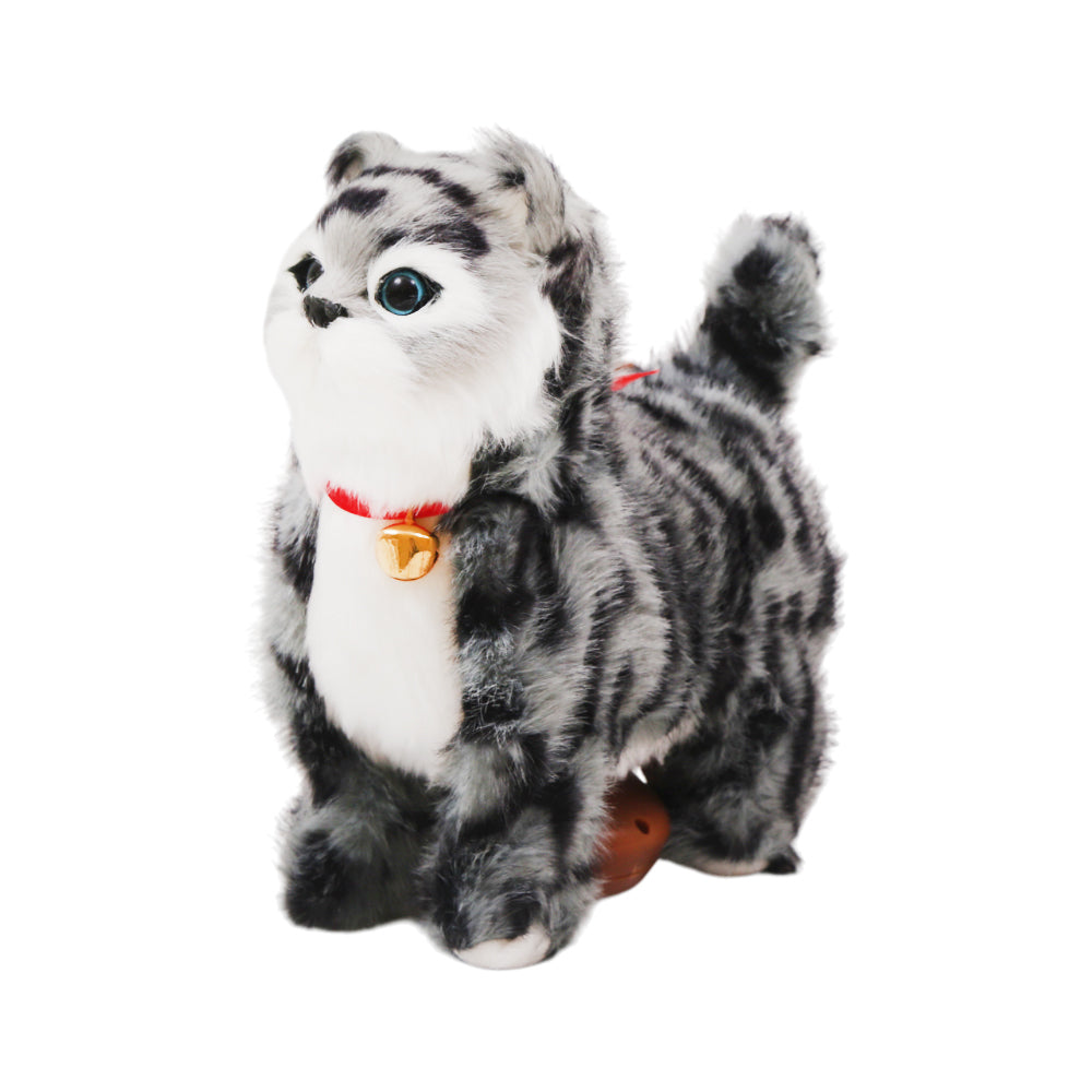 9001 MUSICAL WALKING SOFT CAT IR Default Title - MamasJan Toys