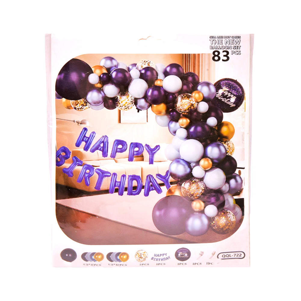 QQL-722 PARTY THEME SET 83PCS Default Title - MamasJan Toys