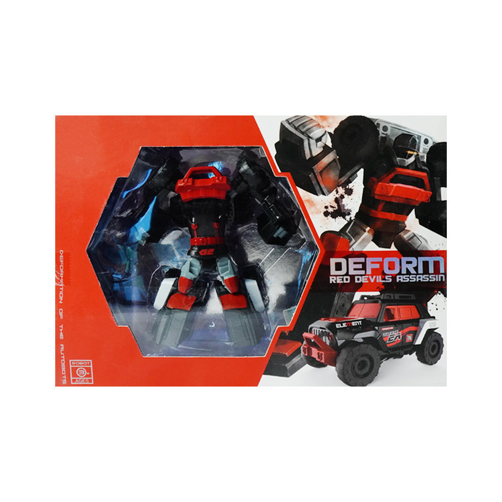AB-16 TRANSFORMING ROBOT RED Default Title - MamasJan Toys