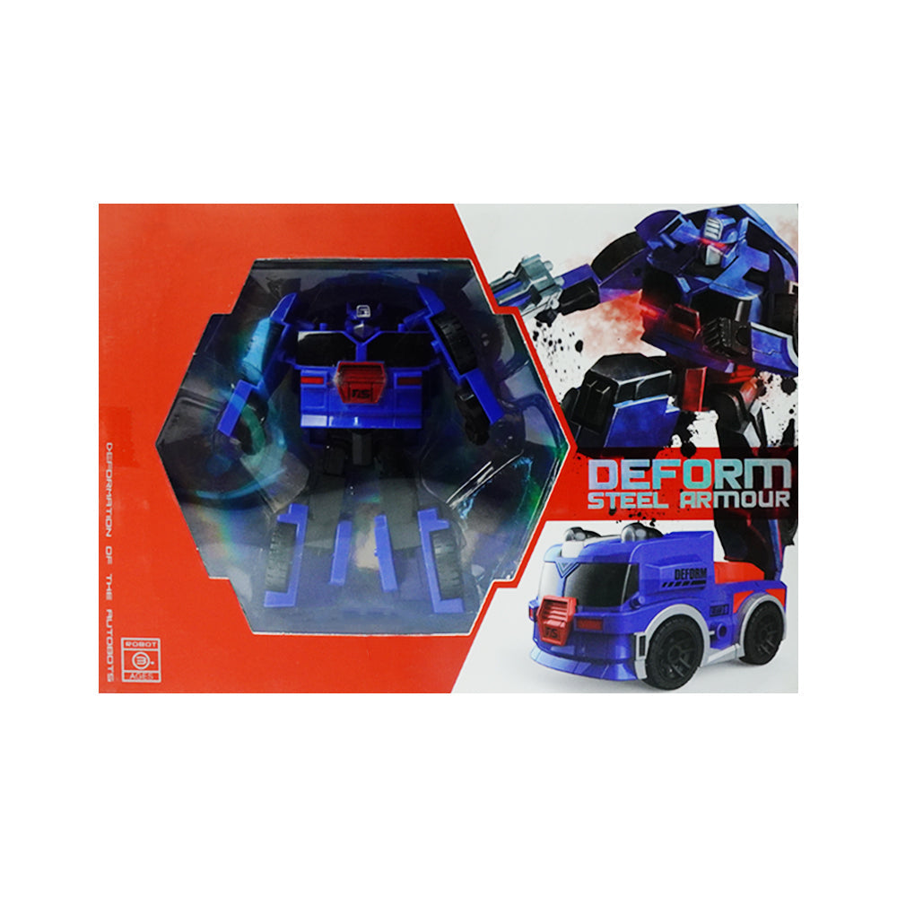 AB-19 TRANSFORMING ROBOT BLUE Default Title - MamasJan Toys