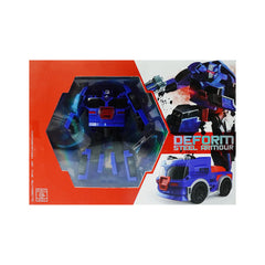 AB-19 TRANSFORMING ROBOT BLUE Default Title - MamasJan Toys