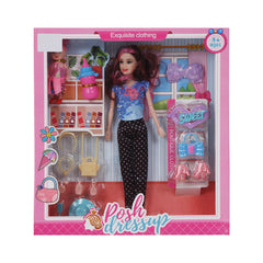 ZR-699 POSH DRESSUP DOLL 11.5INCH Default Title - MamasJan Toys
