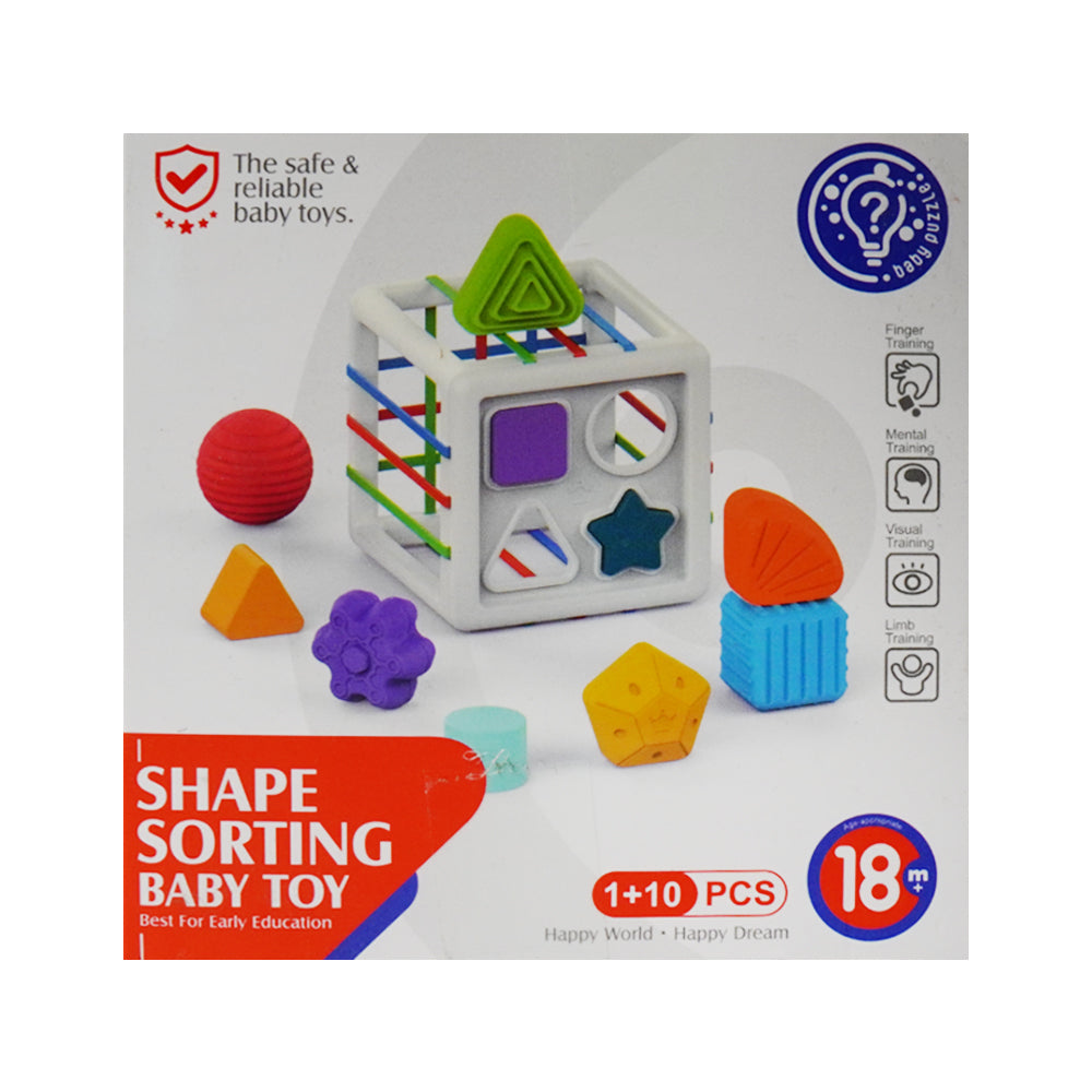 HE0211 HE SHAPE SORTING BABY TOY Default Title - MamasJan Toys
