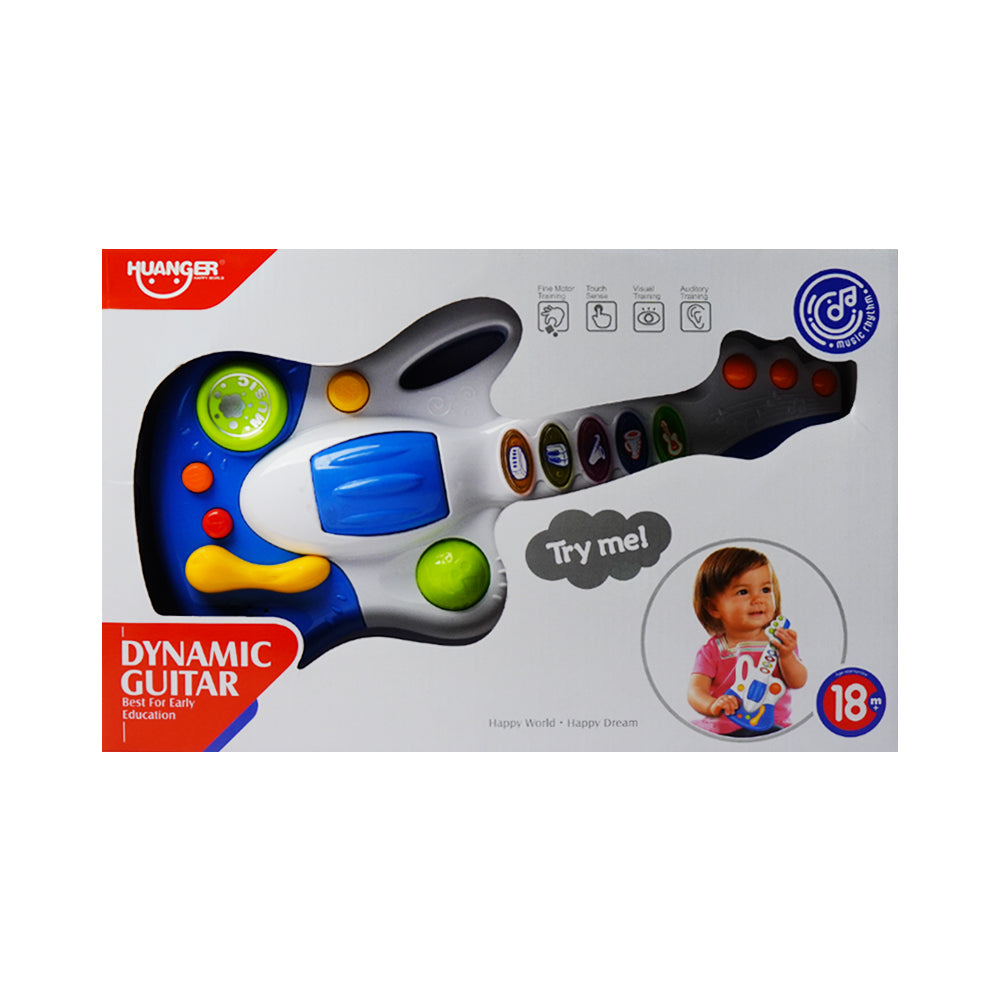 HE0503 HE MUSICAL GUITAR BLUE Default Title - MamasJan Toys