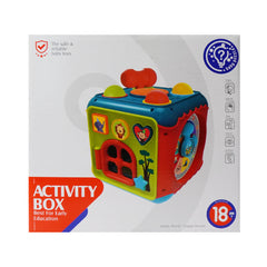 HE0533 MUSICAL ACTIVITY CUBE Default Title - MamasJan Toys