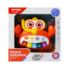 HE0535 HE MUSICAL INSTRUMENT SEA ANIMAL PIANO Default Title - MamasJan Toys