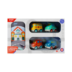 HE0540 HE MUSICAL CARTOON VEHICLE Default Title - MamasJan Toys