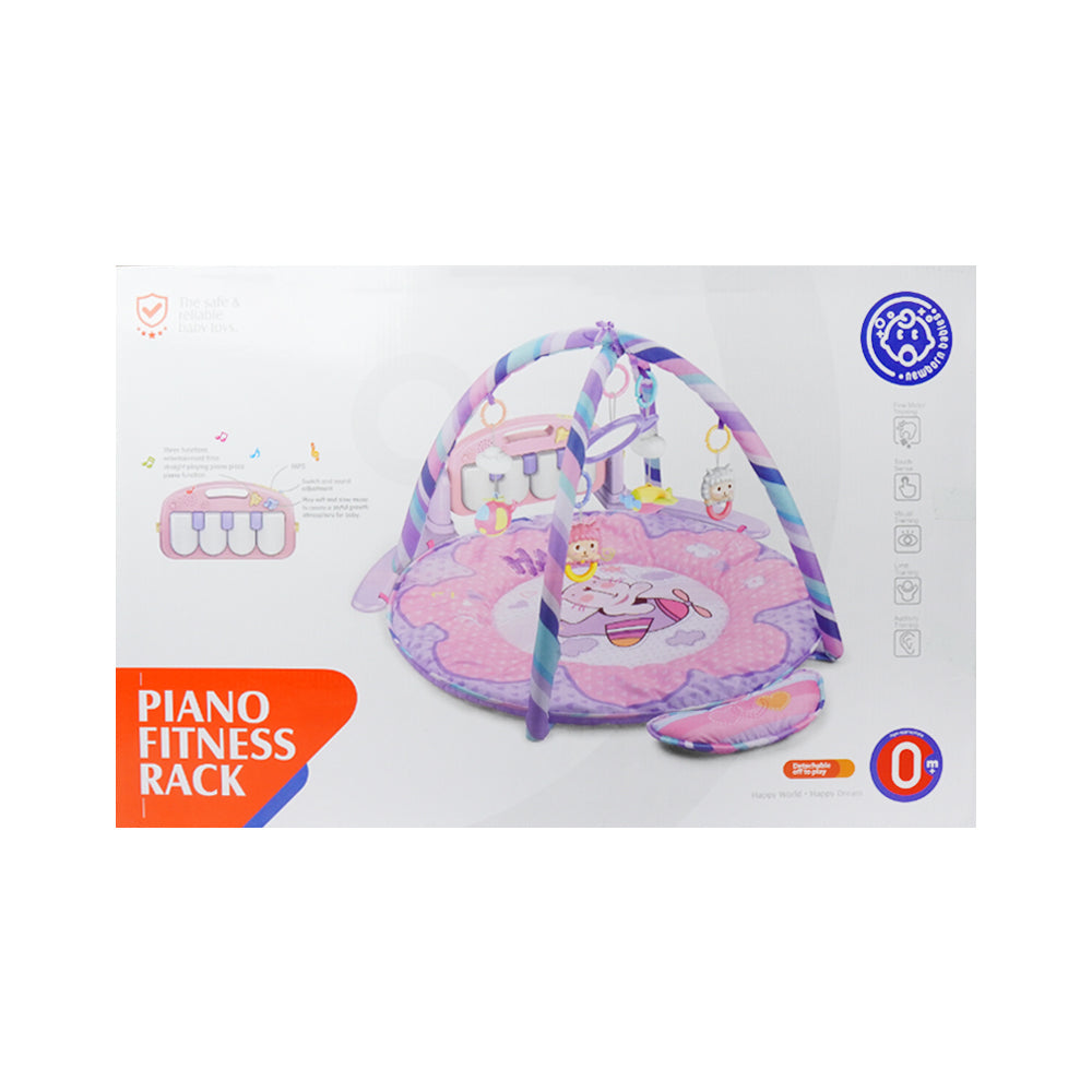 HE0610 HE MUSICAL PIANO FITNESS PLAYGYM Default Title - MamasJan Toys