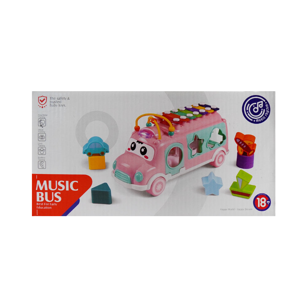 HE8036 HE MUSICAL BUS PIANO Default Title - MamasJan Toys