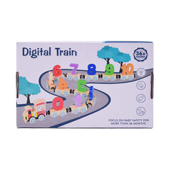AI-24-218 WOODEN DIGITAL TRAIN Default Title - MamasJan Toys