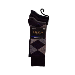 GOLD TOE DRESS SOCKS P-4 MULTI (IR) Default Title - MamasJan mens wear