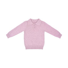 BOYS L/S SWEATER COLLAR BEIGE IR-25 3-4 YEAR 25210-2 Default Title - MamasJan KidsWear
