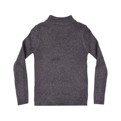BOYS L/S ROUND NECK SWEATER D-GREY IR-25 3-4 YEAR 2105-18 Default Title - MamasJan KidsWear