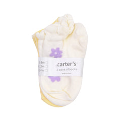 BABY SOCKS 3 PAIR PACK CARTERS IR-25 2-3 YEAR NO.6 Default Title - MamasJan KidsWear