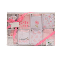 BABY 8PC GIFT SET BOX PEACH IR-25 0-6M 03347 Default Title - MamasJan KidsWear