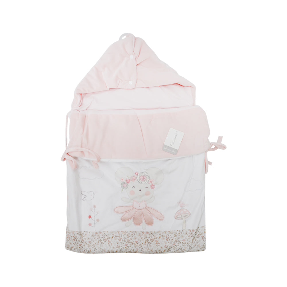 BABY SLEEPING BAG SUNN02Y PEACH IR-25 BD-32-P Default Title - MamasJan KidsWear