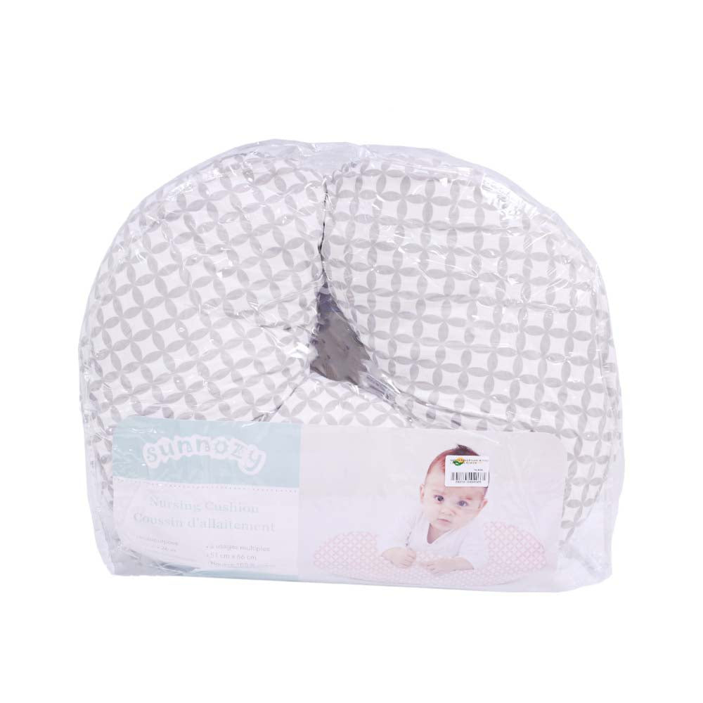 BABY NURSING PILLOW SUNN02Y L-GREY IR-25 PL-29-GR Default Title - MamasJan KidsWear