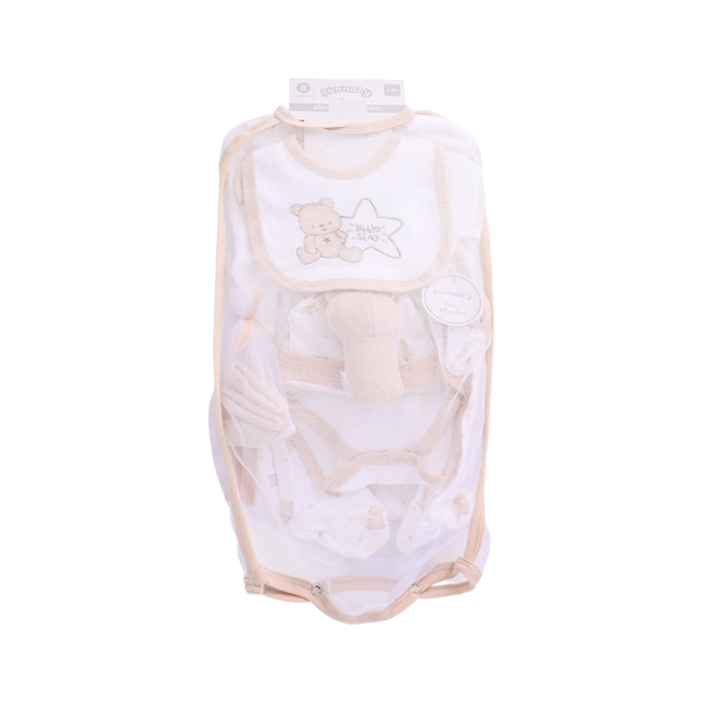 BABY 8PC GIFT SET HANGER SKIN IR-25 3-6M S-9310 Default Title - MamasJan KidsWear