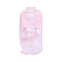 BABY 8PC GIFT SET HANGER PINK IR-25 3-6M S-9308 Default Title - MamasJan KidsWear