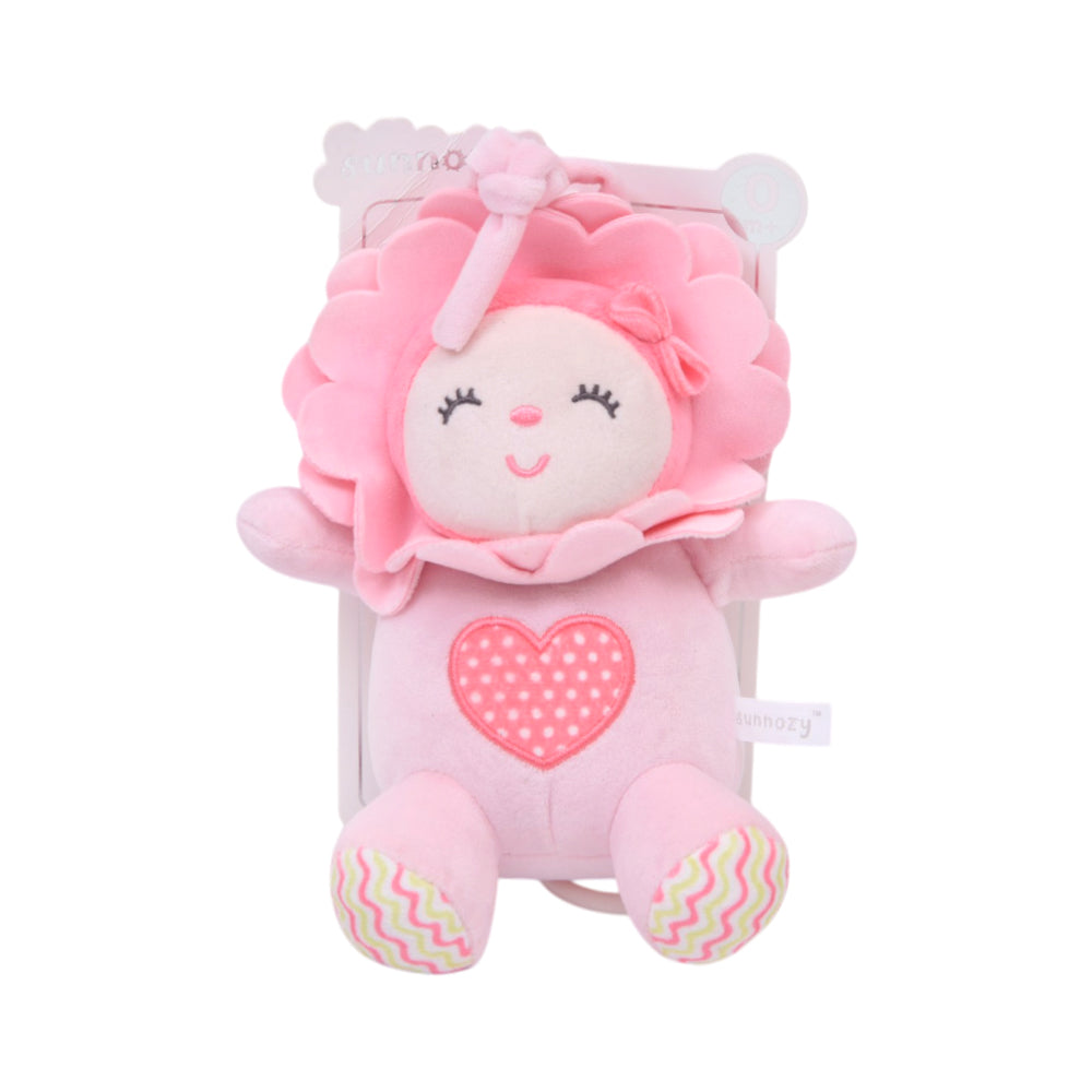 BABY MUSICAL RATTLE PINK IR-25 Y-01.B Default Title - MamasJan Toys