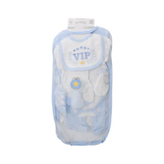 BABY 8PC GIFT SET HANGER BLUE IR-25 3-6M S.9307 Default Title - MamasJan KidsWear
