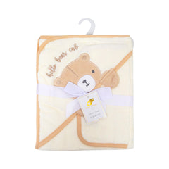 BABY BATH TOWEL HOODED ZHW-25 JD09 Default Title - MamasJan KidsWear