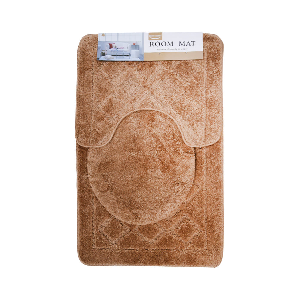 BATH MAT 3PC SET 48X78 IR HG-7 Default Title - MamasJan Household