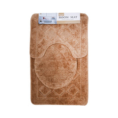 BATH MAT 3PC SET 48X78 IR HG-7 Default Title - MamasJan Household