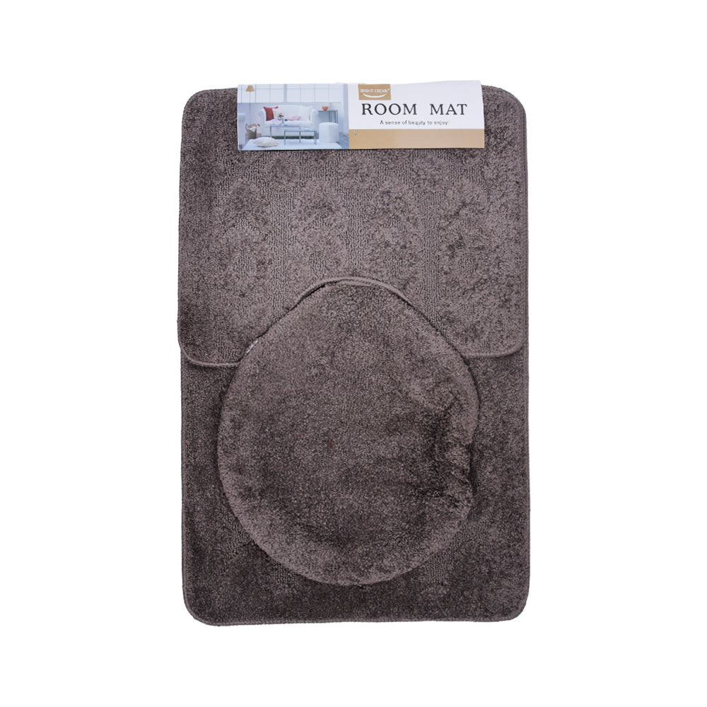 BATH MAT 3PC SET 48X78 IR HG-8 Default Title - MamasJan Household