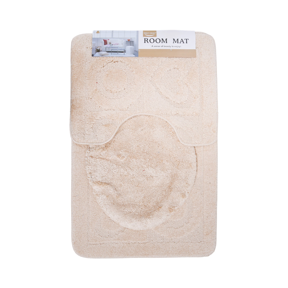 BATH MAT 3PC SET 48X78 IR HG-9 Default Title - MamasJan Household