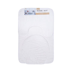 BATH MAT 3PC SET 50X80 IR HG-12 Default Title - MamasJan Household