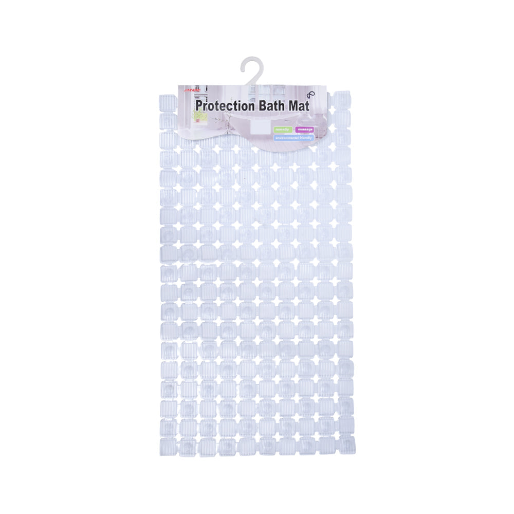BATH TUB MAT TRANSPARENT WHITE IR A-4 Default Title - MamasJan Household