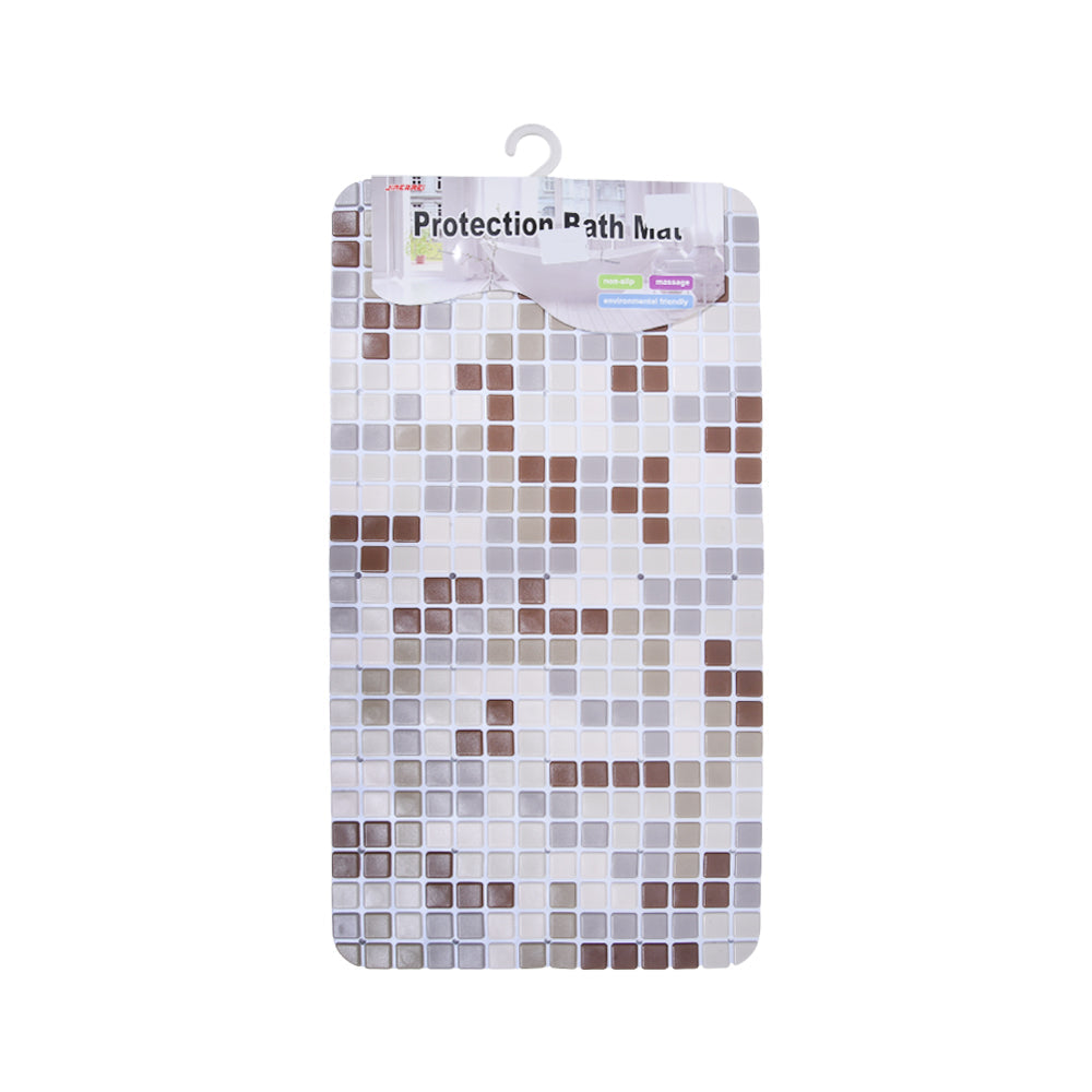 BATH TUB MAT L-BROWN IR A-11 Default Title - MamasJan Household