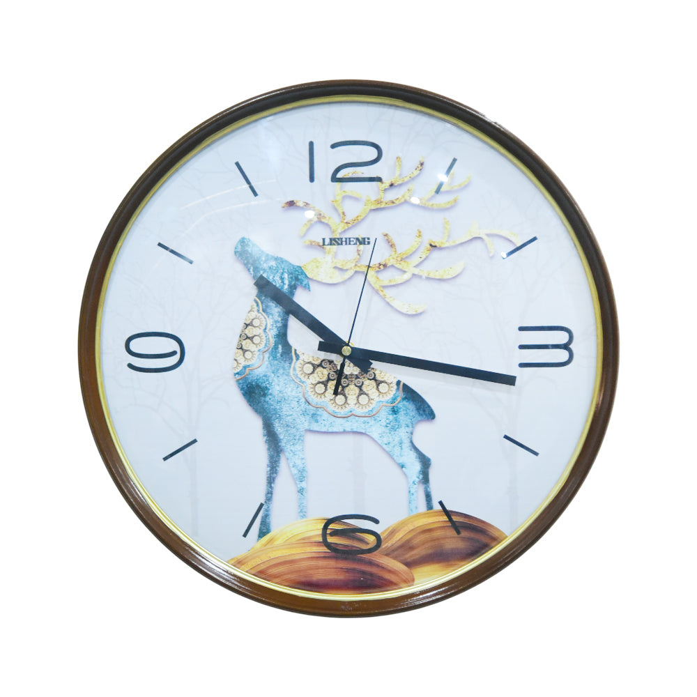 WALL CLOCK IR B8285-9 Default Title - MamasJan Household