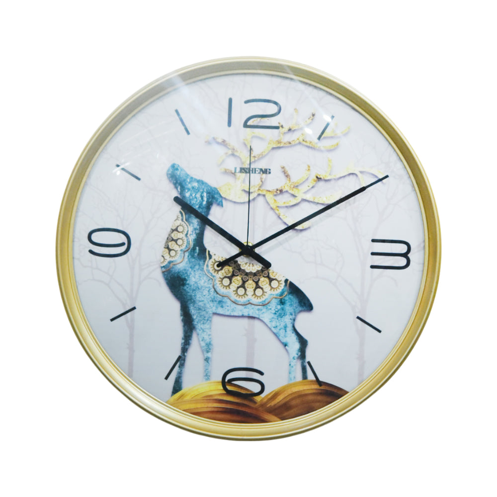 WALL CLOCK IR B8285A-8 Default Title - MamasJan Household