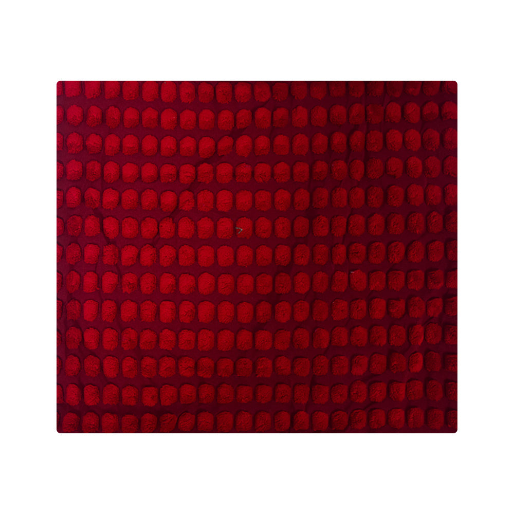 CUSHION COVER POP CORN MEHROON IC 25-26 Default Title - MamasJan Household