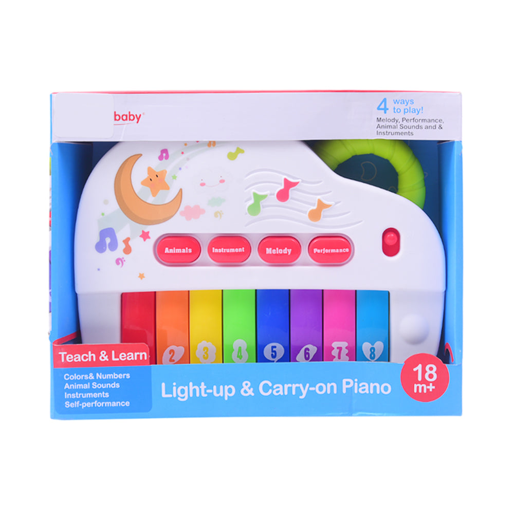 1012E MUSICAL ELETRONIC PIANO A.I Default Title - MamasJan Toys