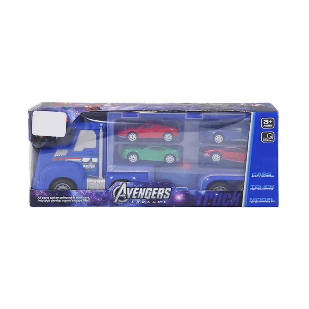 1023-5 CAPTAIN-AMERICA CARRIER TRUCK A.I Default Title - MamasJan Toys