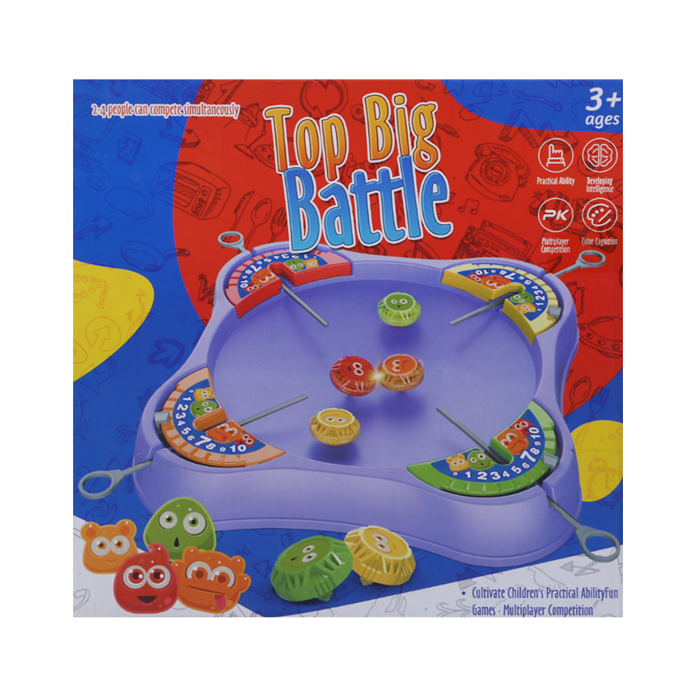 BY1021 SPINNING TOP BIG BATTLE GAME A.I Default Title - MamasJan Toys