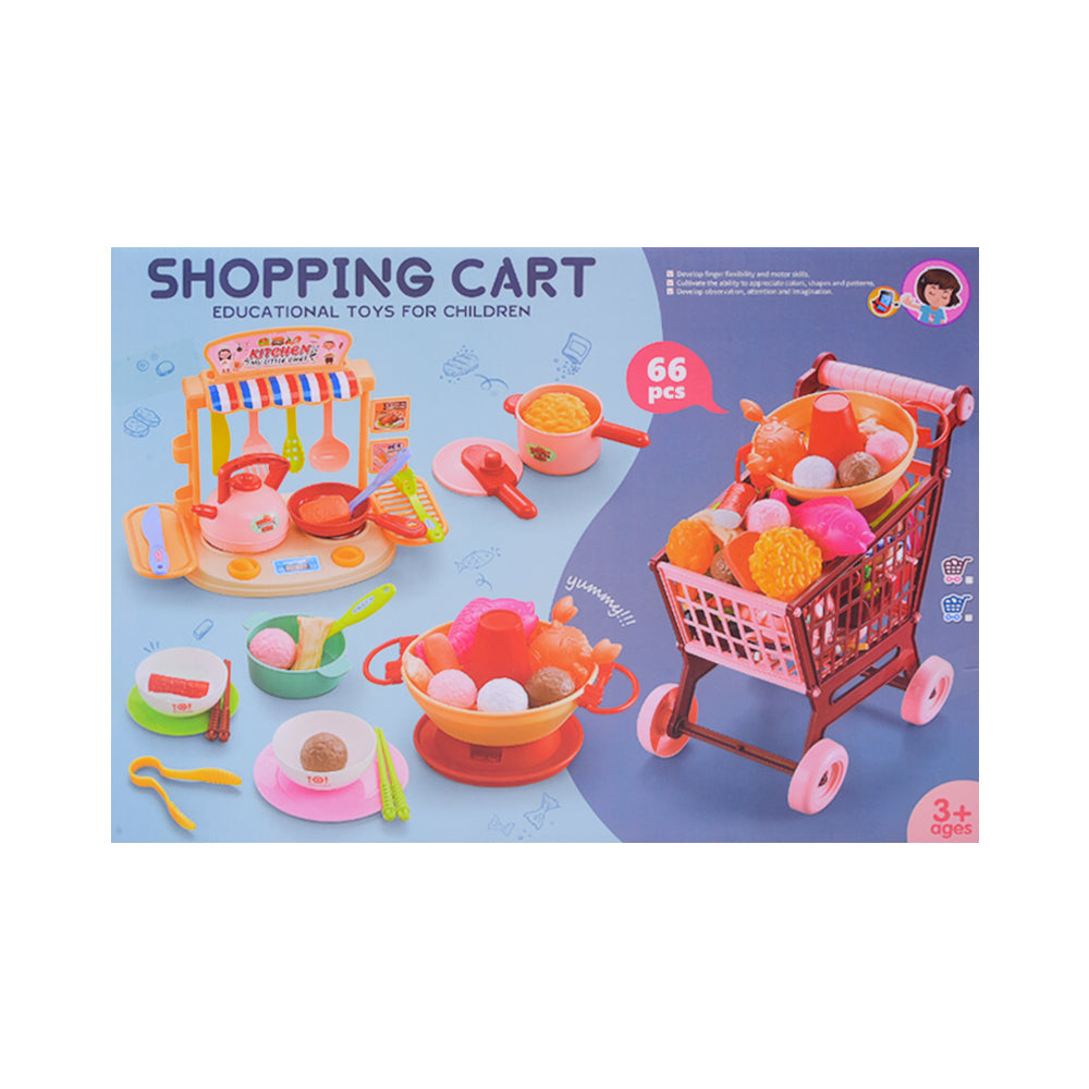1067-4 FRUIT SHOPPING CART A.I Default Title - MamasJan Toys