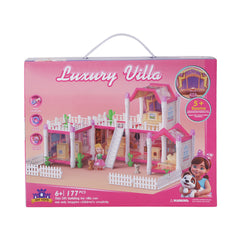 1239-3 LUXURY VILLA DOLL HOUSE A.I Default Title - MamasJan Toys