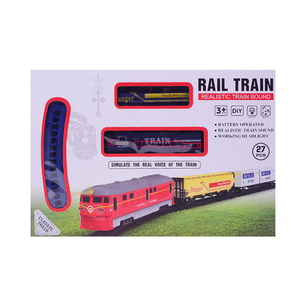 2018T MUSICAL RAILWAY TRAIN A.I Default Title - MamasJan Toys