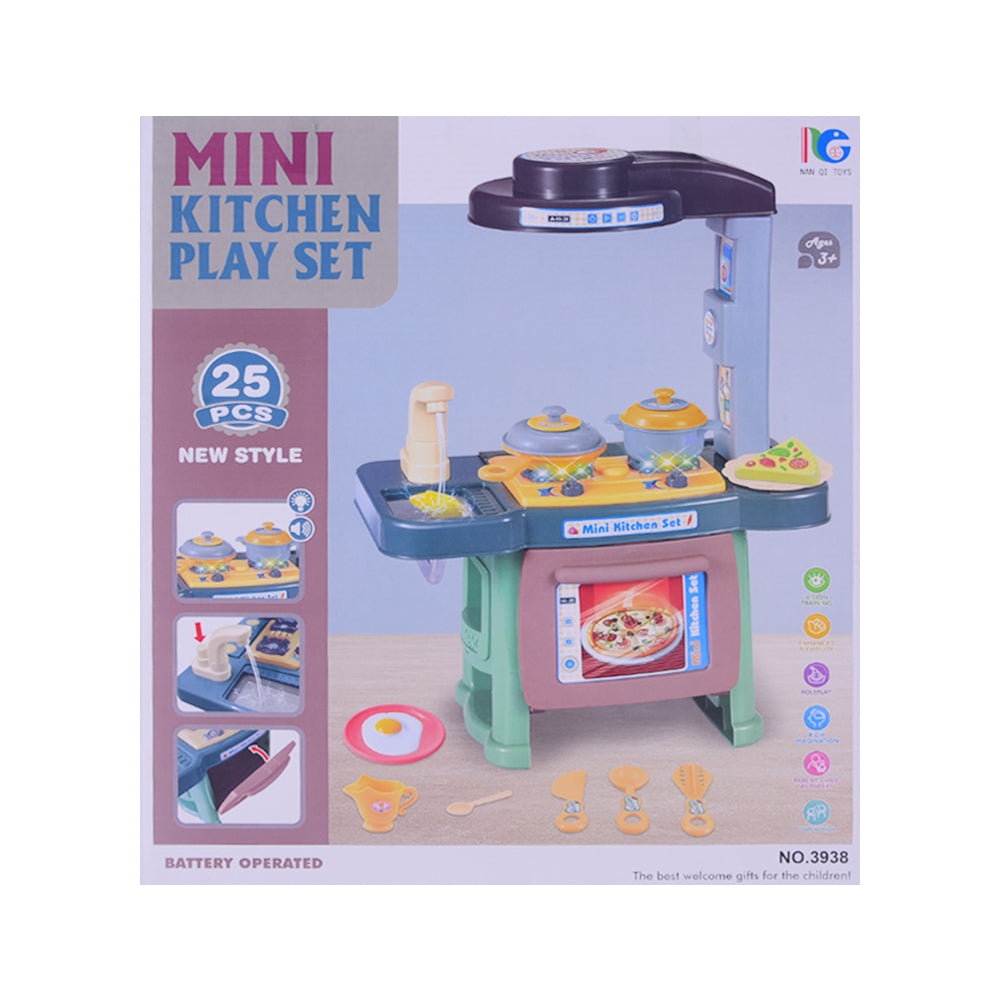 3938 MINI KITCHEN SET A.I Default Title - MamasJan Toys