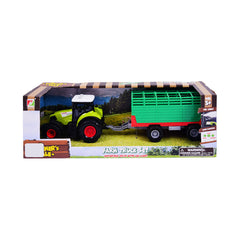 550-8E MUSICAL TRACKTER W-TROLLEY A.I Default Title - MamasJan Toys
